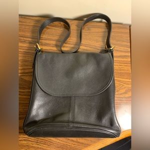 Black Leather Coach Purse